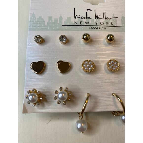 Nicole Miller Earring Set 5/20 - Picture 2 of 4